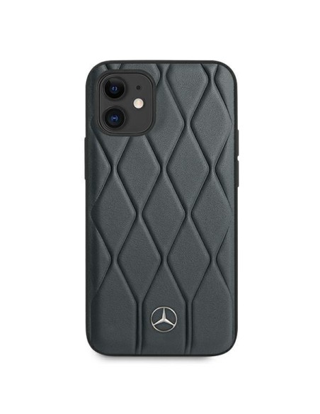 Mercedes Wave Line dėklas iPhone 12 mini - mėlynas Mercedes Wave Line dėklas iPhone 12 mini - mėlynas