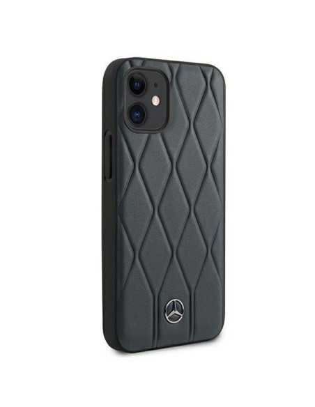 Mercedes Wave Line dėklas iPhone 12 mini - mėlynas Mercedes Wave Line dėklas iPhone 12 mini - mėlynas