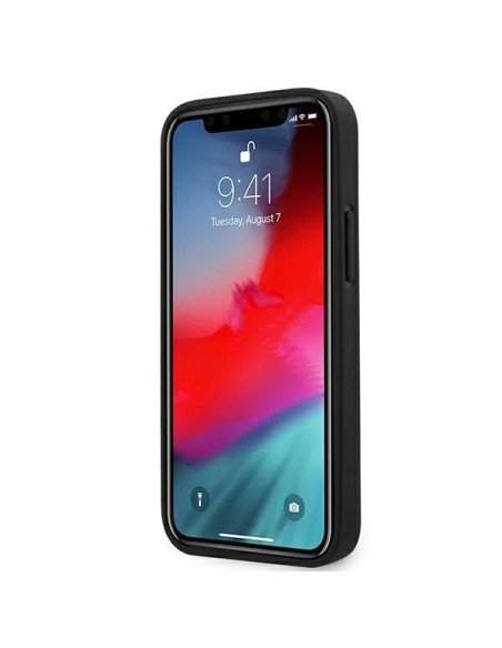 Mercedes Wave Line dėklas iPhone 12 mini - mėlynas Mercedes Wave Line dėklas iPhone 12 mini - mėlynas