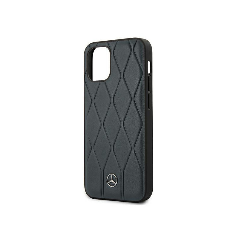 Mercedes Wave Line dėklas iPhone 12 mini - mėlynas