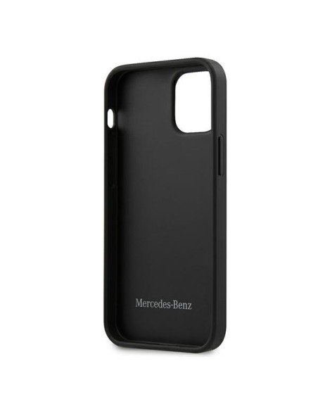 Mercedes Wave Line dėklas iPhone 12 mini - mėlynas Mercedes Wave Line dėklas iPhone 12 mini - mėlynas