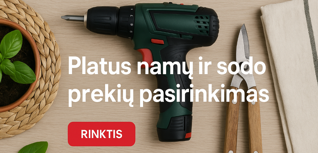 Namų ir sodo prekės